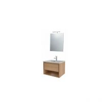 Sanotechnik - Ensemble salle de bain brown 80x48x46 cm