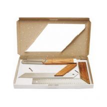 Hedue - Juego de escuadras de carpintero A031, cantidad : 3 unidades, Contenido escuadra de carpintero escuadra de inglete postizo escuadra