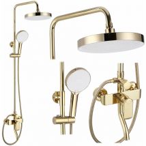 CONJUNTO de DUCHA REA BLOOM GOLD