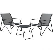 Conjunto de terraza Richardson 132 , 0x0x0cm, Textil, Metal