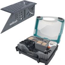 Juego de proyectos con Maestro de espigar y escuadra 3D - ref.8636000 - Wolfcraft