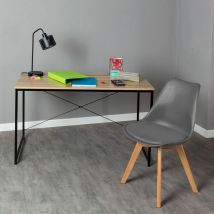 Conjuntos - Conjunto Escritorio Dek y Silla Synk Basic - Gris