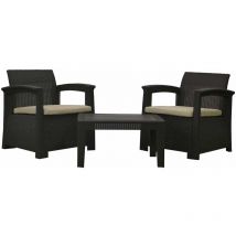 Conjunto 2 sofas + Mesa Perugia Chillvert