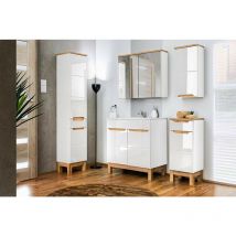 Conjunto muebles de baño bueno blanco