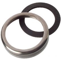 Berwurfmutter für gv, 11/4, Chrom - Conmetall