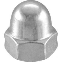 Conmetall Hutmuttern M8 verzinkt - 10 Stk. Hutmutter