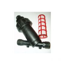 Filtro de malla goteo.