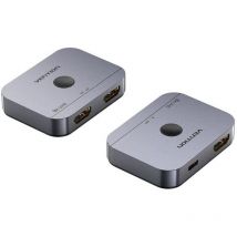 Vention - Conmutador hdmi 4K Bidireccional AKPH0/ hdmi Hembra - 2x hdmi Hembra - usb Tipo-C Hembra