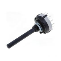 Ninigi - Conmutador Rotativo 3 Ctos. 4 Posiciones 1A/30Vdc Eje De 6mm