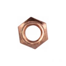 Connect Copper Flashed Nut M10 x 1.5 x 14mm Hex 10pc 35413