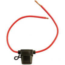 Splashproof Blade Fuse Holder - Red 30A 10pc 30457 - Connect