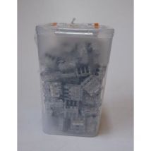 Bornes de connexion 3 fils 0.75 à 2.5mm² à levier - 75 pièces