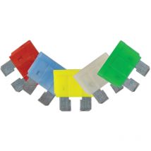 Mixed led Blade Fuses 10 - 30A 5pc 37138 - Connect