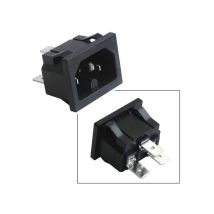 Connecteur 3 cosses male sur chassis pour gaufrier Lagrange