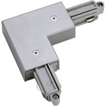 Raccord d'angle SLV monophasé 143062 gris-argent 230 v