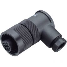 99-4218-70-07 Cosse cylindrique mâle femelle, coudé Nombre total de pôles: 6 + pe Série (connecteur rond): 693 1 - Binder