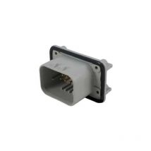 Connecteur AmpSeal femelle 14 Voies gris pcb 90° avec épingle dorée