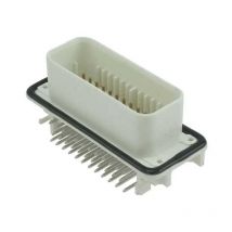 Connecteur AmpSeal femelle 35 Voies blanc pcb 90° goupilles dorées