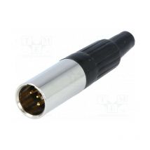 Connecteur aérien Mxlr-4w Minixlr mâle à 4 broches