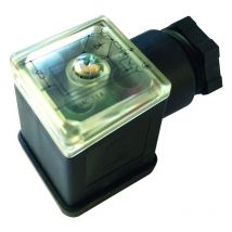 Connecteur avec led et redresseur