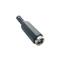 Bkl Electronic - connecteur basse tension femelle, droit 072208 ø intérieur: 5.5 mm 2.1 mm 1 pc(s)