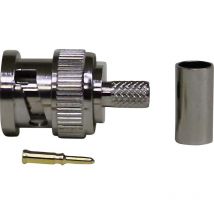 Tru Components - Connecteur bnc mâle droit 50 ω 1 pcs. S476991
