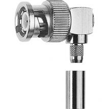 Telegärtner - 100023340 100023340 Connecteur bnc mâle, coudé 50 ω 1 pc(s)