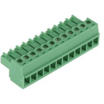 Connecteur bornier au chariot pas de 3,81 Femelle 12 Voies Vert Phoenix