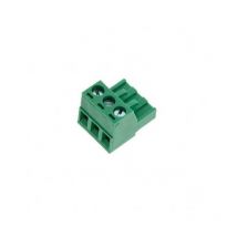 Connecteur bornier au chariot pas de 5,00 Femelle 3 Voies Vert