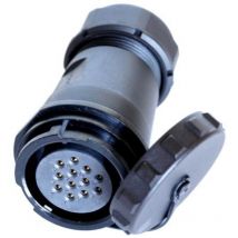 Connecteur circulaire Rs Pro Standard 17 contacts, Montage sur câble, raccordement a souder ( Prix pour 1 )