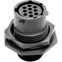 Amphenol RTS 7 12N 10S03 Cosse cylindrique mâle embase femelle Nombre total de pôles: 10 Série (connecteur rond): Ecoma