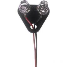 DU1-M-306 Connecteur clip pression x contact à ressort, raccordement par fils (l x l x h) 29 x 27 x 2 mm S333501 - MPD