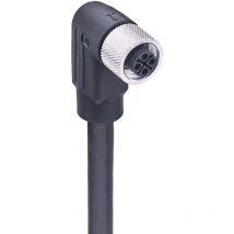 Lumberg Automation - Connecteur confectionné pour capteurs/actionneurs M12 rkwt 4S-733/5 m sw 934850306 femelle, coudé 5.