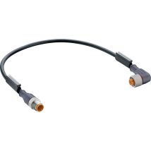 Connecteur Confectionné Pour Capteurs/actionneurs Belden Rst 4-rkwt 4-225/2m 43776-1 M12 Mâle, Droit, Femelle, Coudé 2.00 M Nombre De Pôles: 4 1 P 