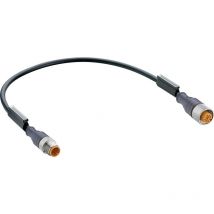 Connecteur confectionné pour capteurs/actionneurs Belden rst 5-RKT 5-228/1,5M 12021-1 M12 mâle, droit, femelle, droit 1.50 m Nombre de pôles: 5 1 p