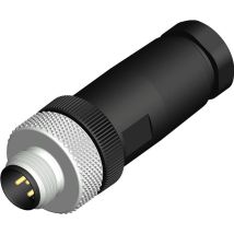 Connecteur cylindrique 5 contacts, Montage sur câble ( Prix pour 1 )