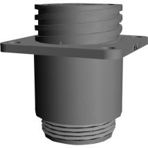 Te Connectivity - 206425-1 Cosse cylindrique mâle femelle, droit Nombre total de pôles: 3 Série (connecteur rond): cpc 1