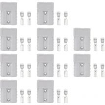 Connecteur d'alimentation de batterie, 10 pièces, 50A, 600V, 16 mm², 6awg, borne de câble