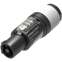 Connecteur d'alimentation série (connecteur réseau) powerCON Neutrik NAC3FXXB-W-L femelle, droit Nombre total de pôles: