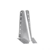 Taquet 210 200 x 200 x 2,0 x 100 mm galvanise a chaud (tzn)