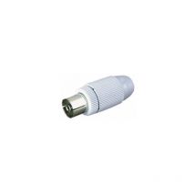Electro Dh - Connecteur d'antenne coaxiale Macho Gris 10.535/G 8430552010271