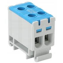 Connecteur De Barre Bus Bleu 2 X 1,5 -16 Mm² 85 A Tracon Fleal-16/2k