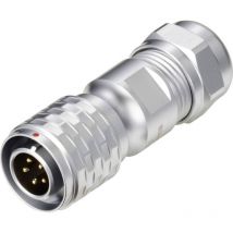 Circulaire mâle, droit ø 12 5 pôles 180 v/ac 5 a IP67 Push-Pull Weipu SF1210/P5 ii D93461