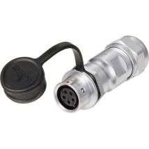 Circulaire Femelle, Droit Ø 12 5 Pôles 180 V/ac 5 A Ip67 Push-pull Weipu Sf1211/s5 Ii
