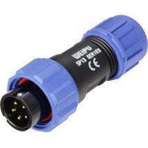 Connecteur de cable mâle, droit 5 pôles 5 a 180 v/ac IP68 Weipu SP1310 / p 5 i