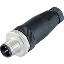 99 1491 812 12 Connecteur non confectionné pour capteurs/actionneurs M12 mâle, droit Nombre de pôles: 12 1 pc(s) - Binder