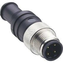 Connecteur de données pour capteurs/actionneurs Belden 0979 ptx 101 11024-1 M12 mâle, droit Nombre de pôles: 4 1 pc(s) Y627961