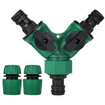 Linghhang - Connecteur de Raccord Tuyau D'arrosage, Embout Tuyau Arrosage, Séparateur de Tuyau en y, Adaptateur Robinet Tuyau Arrosage, Gardena