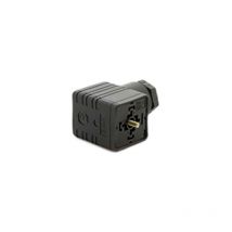 Connecteur de solénoïde, Femelle, 2P+E, Vis 10A, 250 v c.a., PG9
