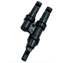 Connecteur de type MC4 avec prise fixe à 2 fils en 1 Temper KCF-06-1000T2-F